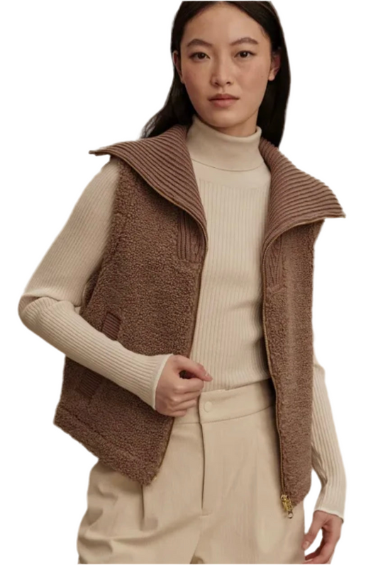 Aspen Gilet- Ash Taupe