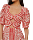 River Ride Mini Dress- Red