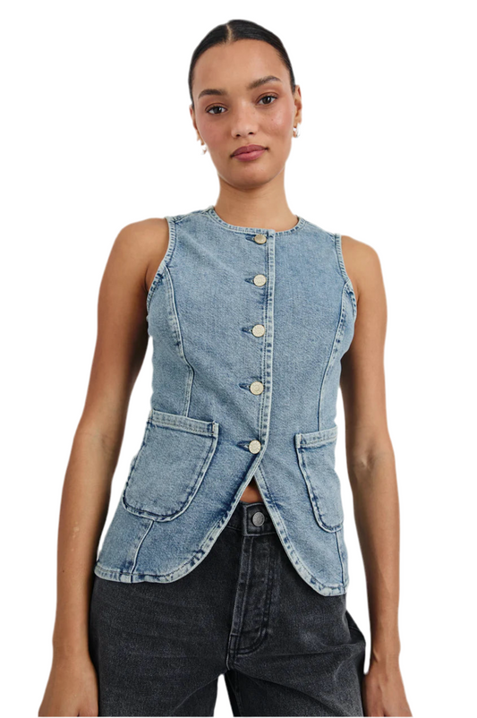 Portola Button Down Top