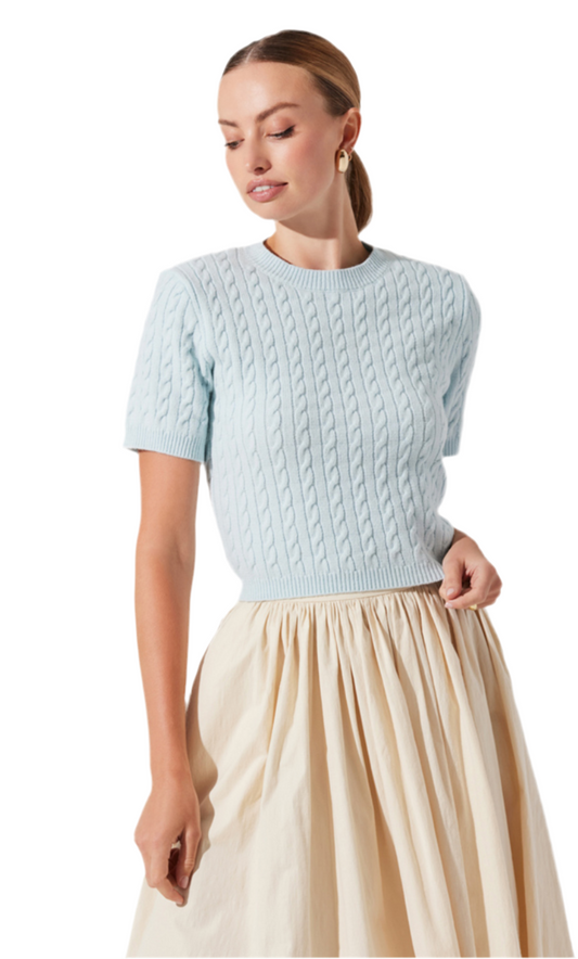 Iyla Sweater- Light Blue