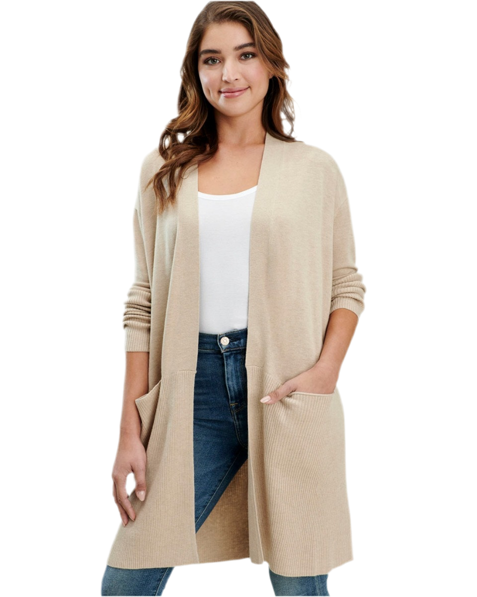 Retreat Sweater Open Cardi