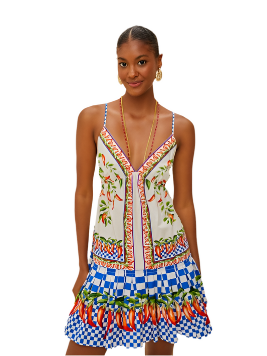Picnic Peppers Ainika Mini Dress