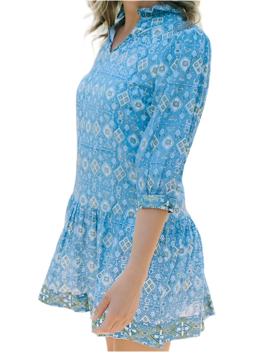 Liliana Mini Dress- Tourmaline
