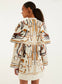 Equestrian Cape Mini Dress