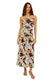 Dolly Mesh Maxi Dress- Plumeria