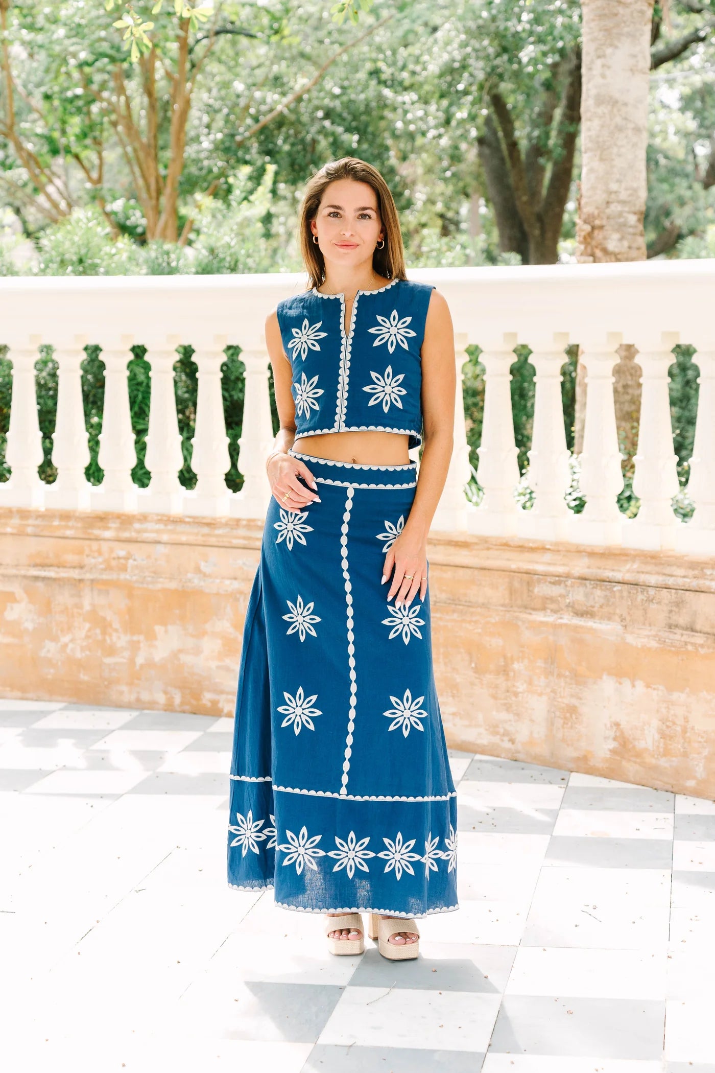 Maura Maxi Skirt- Midnight Star