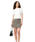 Vhari Knit Mock Neck Top- Cream