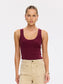 Tallulah Scoop Tank- Brick