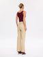 Tallulah Scoop Tank- Brick