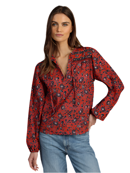 Olivia Top- Red