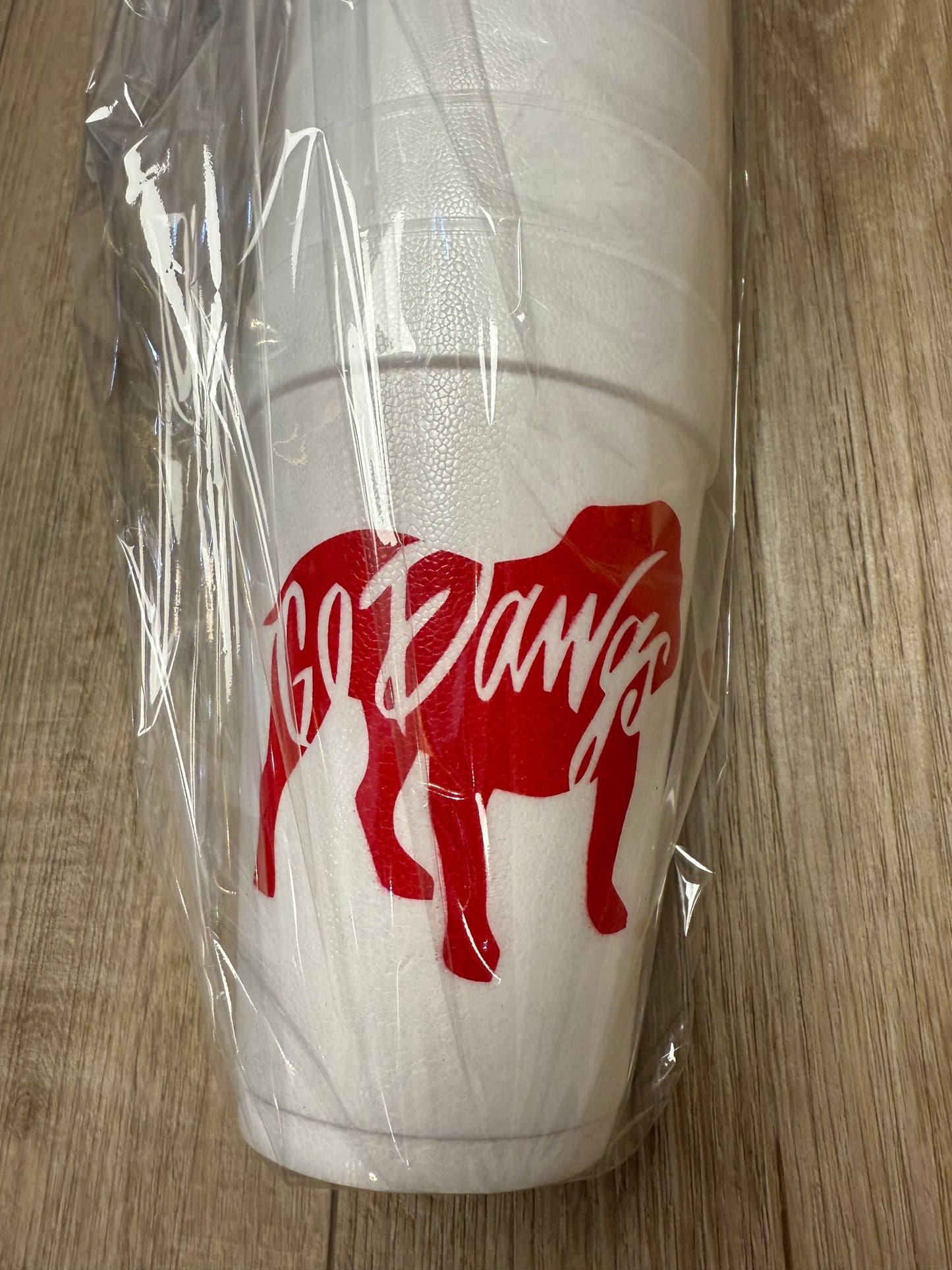 UGA Styrofoam Cups- Set of 10