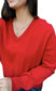 Charlie Cashmere Blend V-Neck Sweater