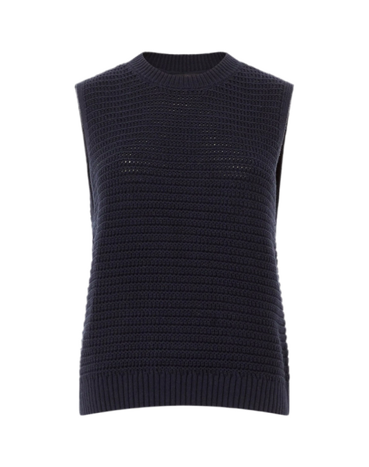 Manda Open Knit Vest