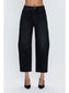 Eli High Rise Barrel Jean- Dark Midnight
