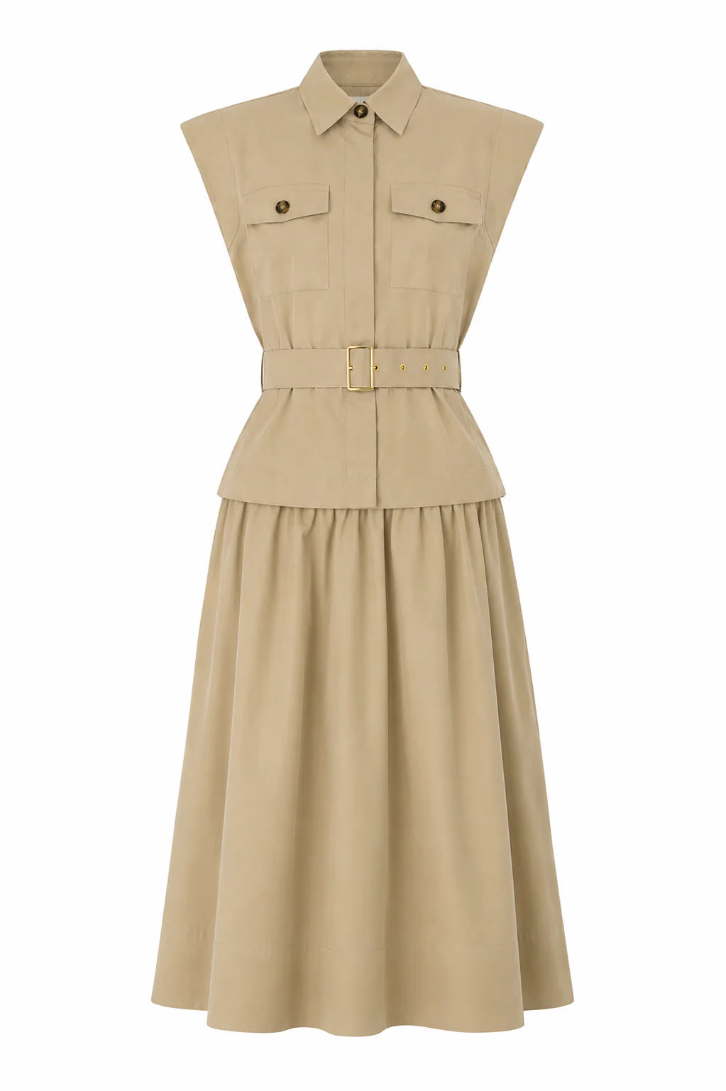 Ashtyn Maxi Dress-Khaki
