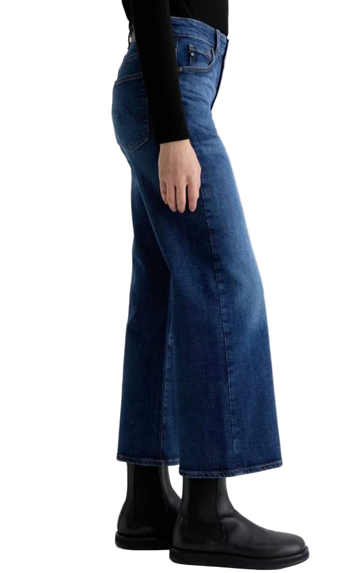 Saige Wide Leg Crop- Veiled