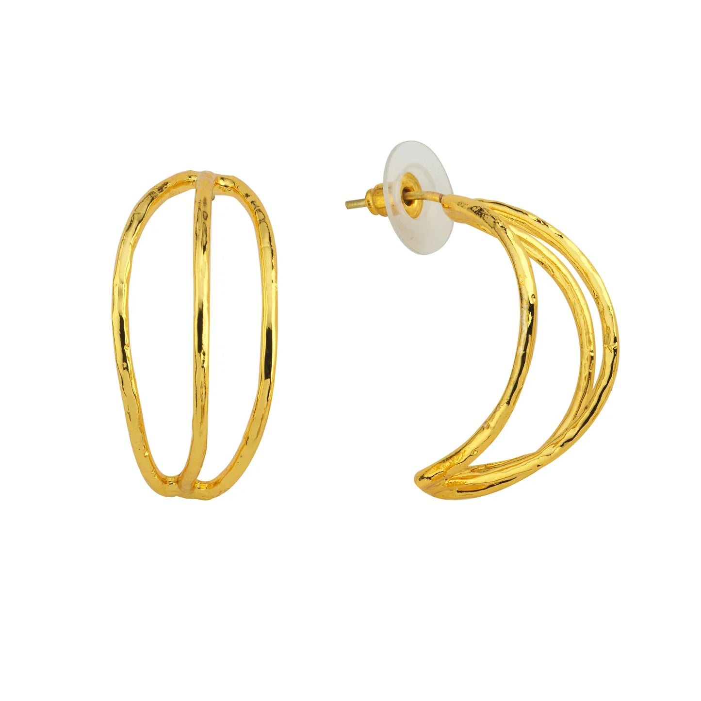 Noone Wire Hoop Earring