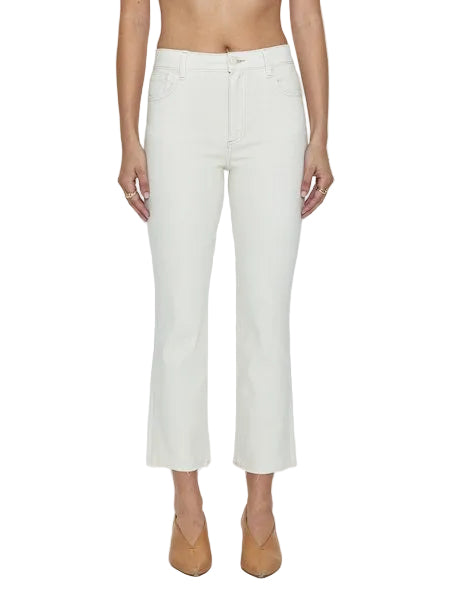Lennon High Rise Crop Boot Cut- Sand Stone