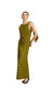 Elina Sequin Maxi Dress- Pistachio