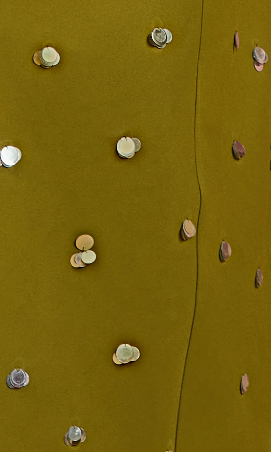 Elina Sequin Maxi Dress- Pistachio