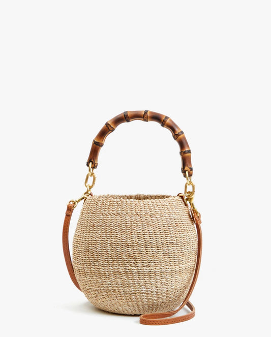 Petite Pot De Miel with Bamboo Handle- Cream