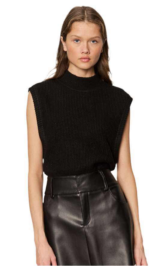 City Sweater Shell- Black