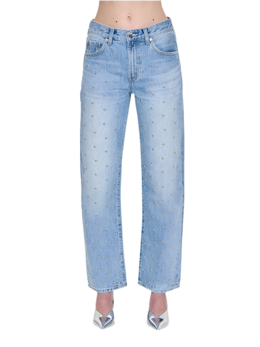 Lexi Studded Bowed Straight Jena- Aries