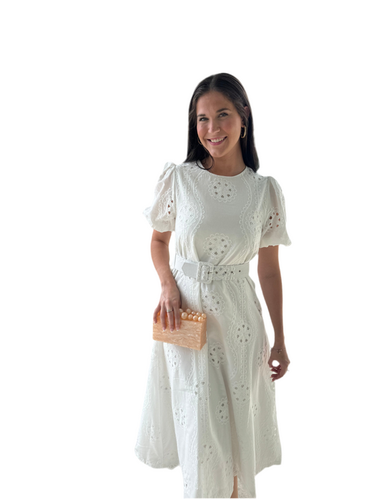 Liana Dress- White