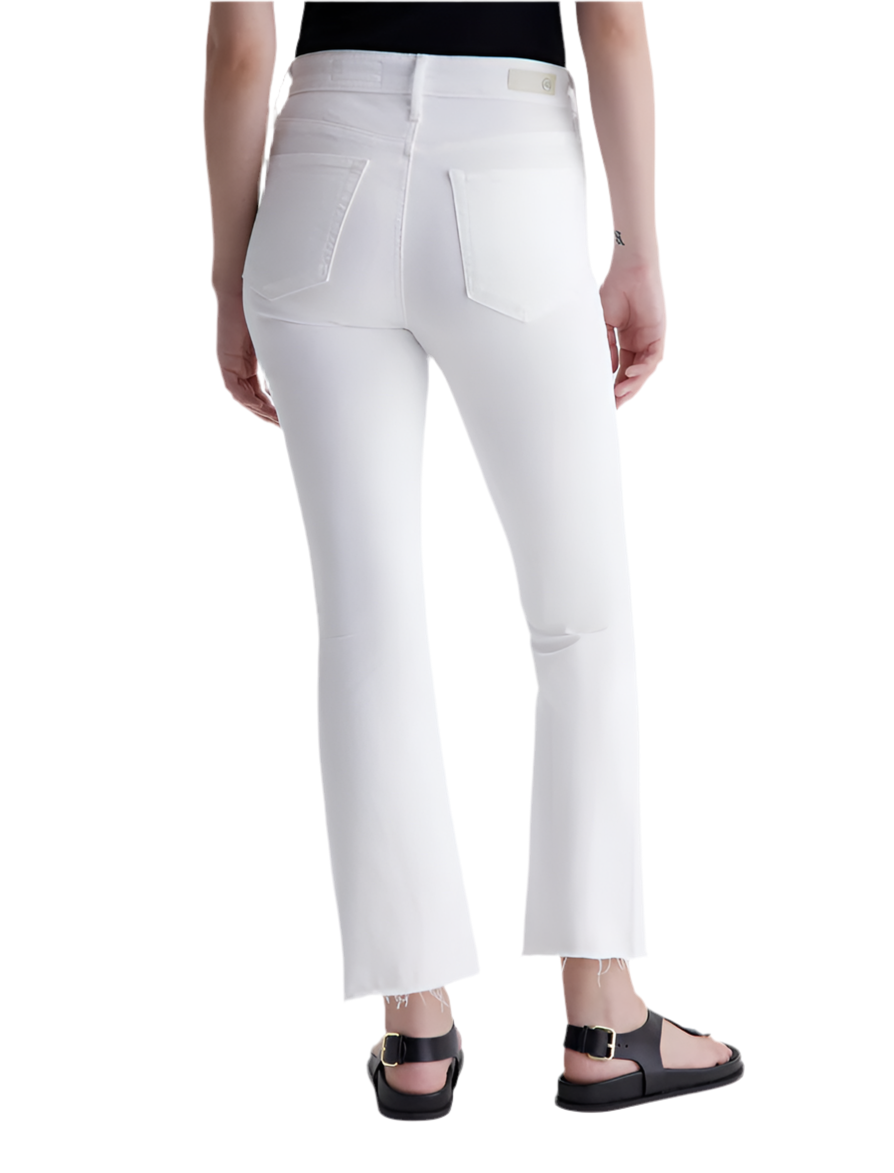 Farrah Boot Crop- Modern White