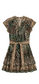 Dotted Foliage Mini Dress