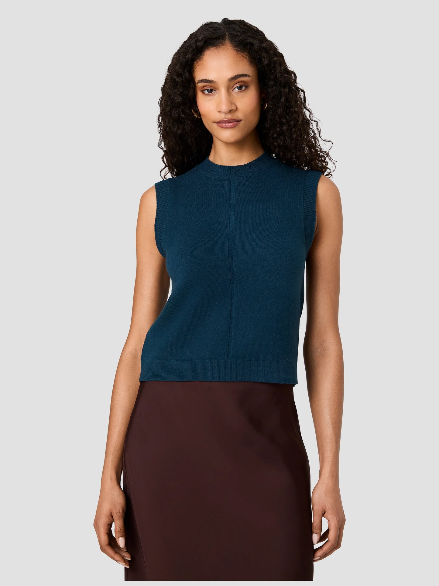 Baby Soft Sleeveless Top- Deep Teal