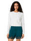 Dakota Pointelle Cardigan- Winter White