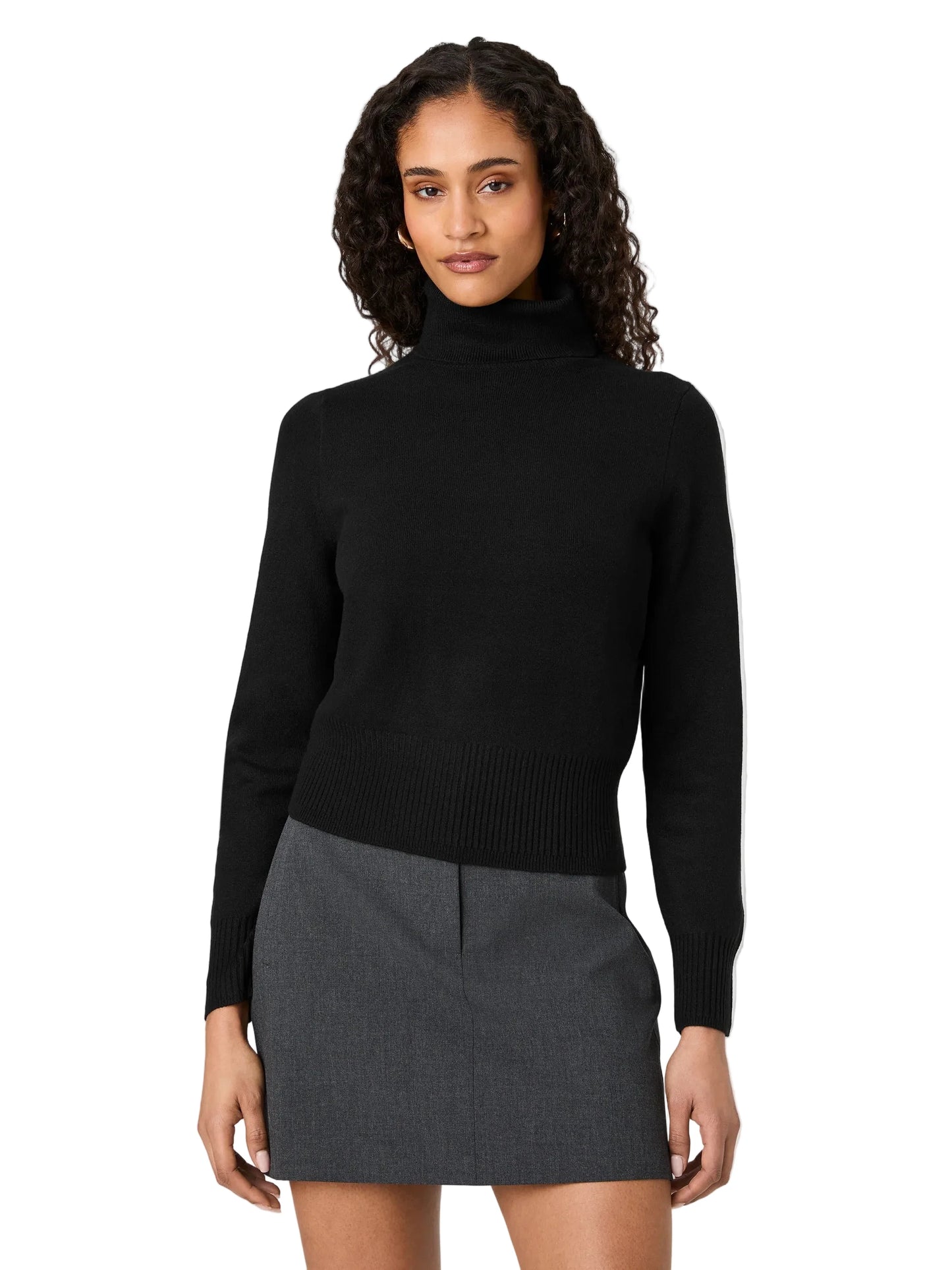 Babysoft Turtleneck Sweater- Black
