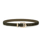 Vincent Belt- Olive Croc