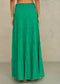 Frani Maxi Skirt- Green