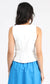 Montreal vest Top- White