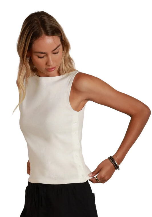 Everly Top- White