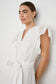 Gia Eyelet Maxi Dress- White
