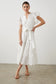 Gia Eyelet Maxi Dress- White