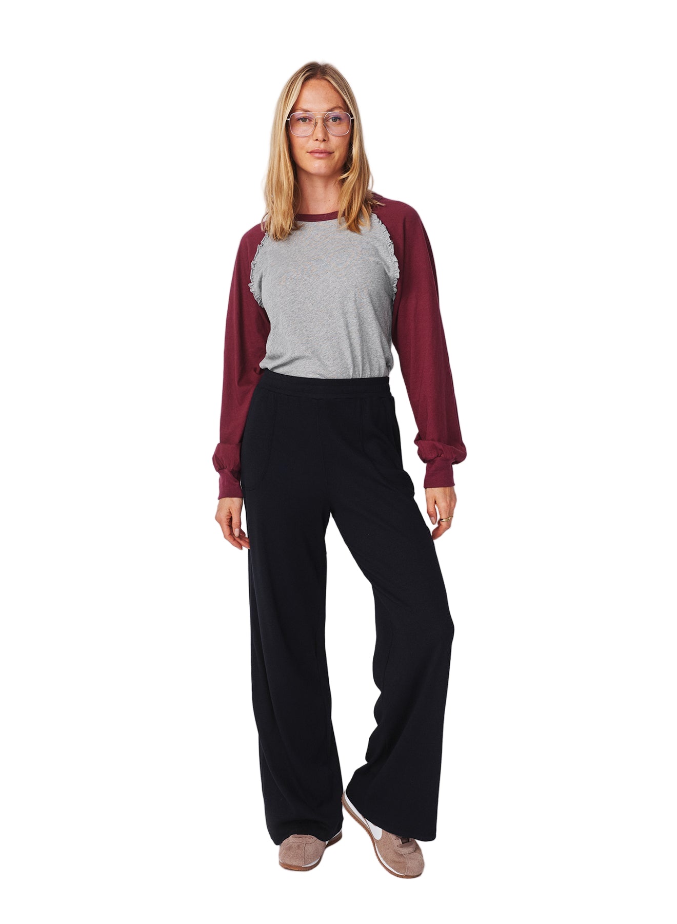 Lounge Flare pants- Deep Navy
