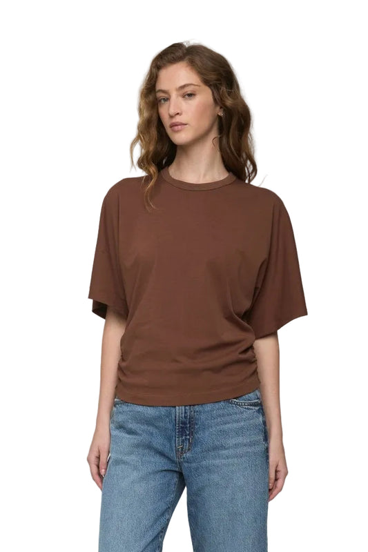 Veronica Kimono Sleeve Fitted Tee- Lindt