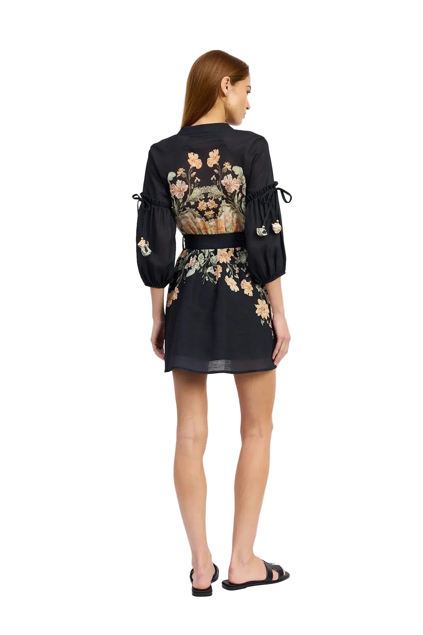 Iris Mini Dress- Black