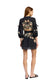 Iris Mini Dress- Black