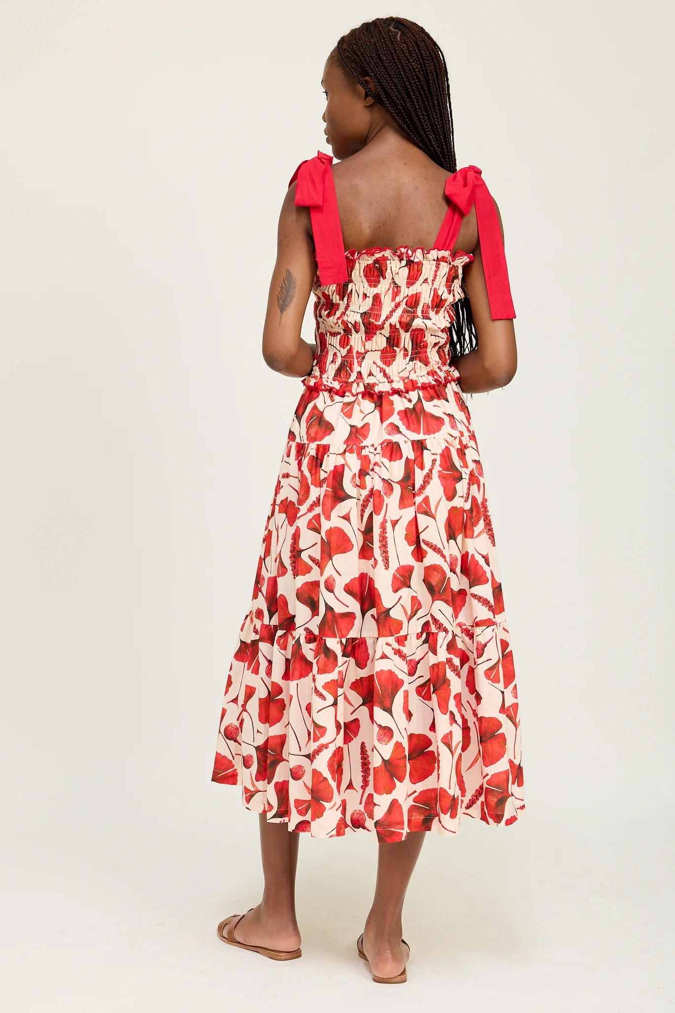 Josie Maxi Dress- Red