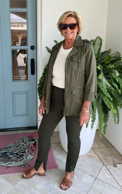 Ruby Light Weight Army Jacket