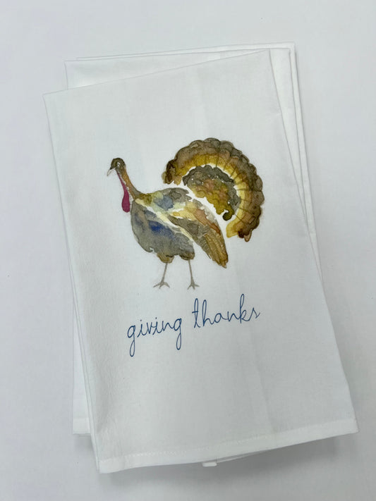 Giving Thanks - Tea Towel