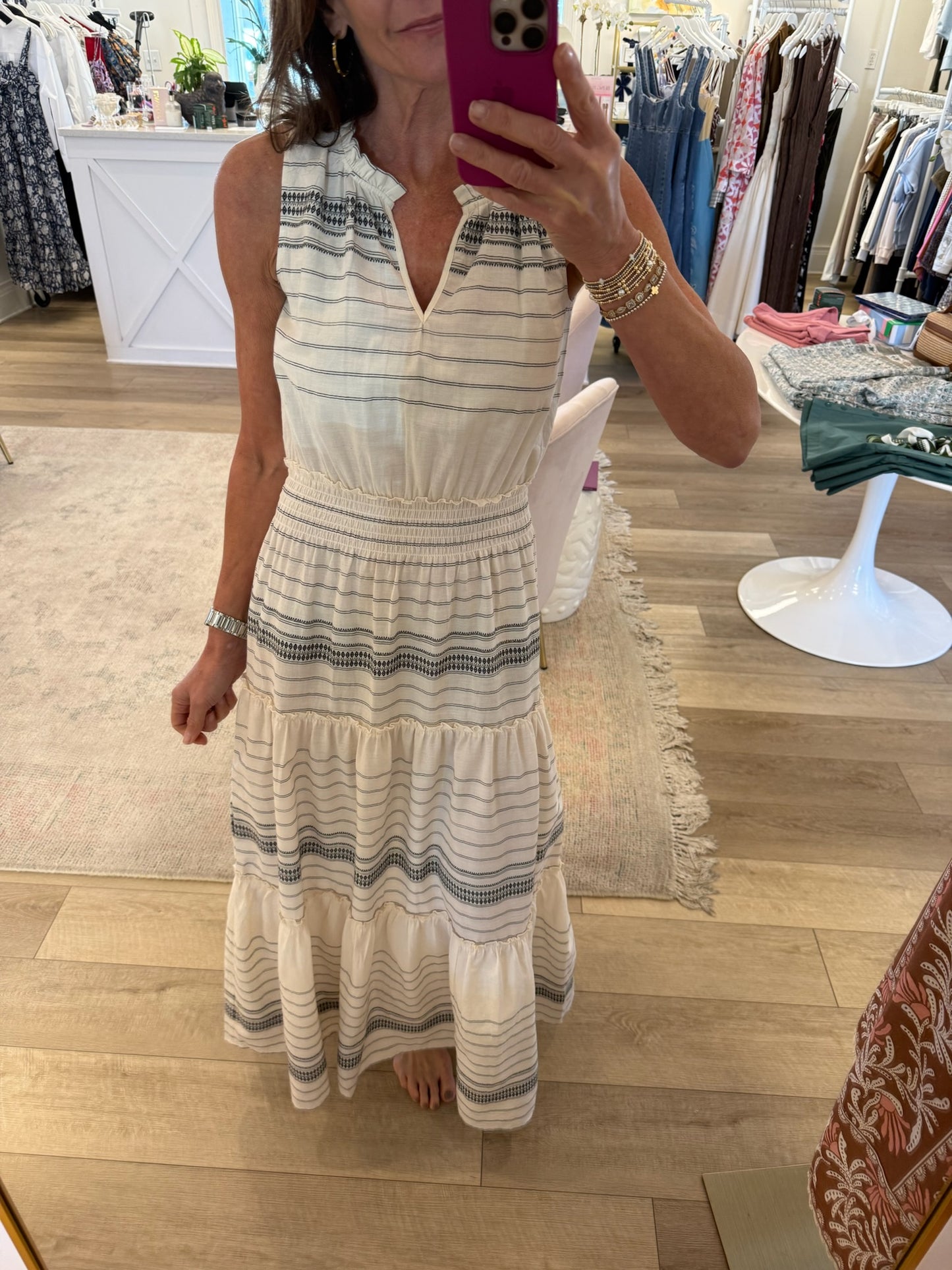 Andrea Maxi Dress- Natural
