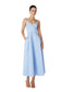 Neroni Striped Dress- Blue/White