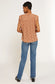 Marley Short Sleeve Top- Umber