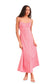 Kesara Striped Dress- Pink